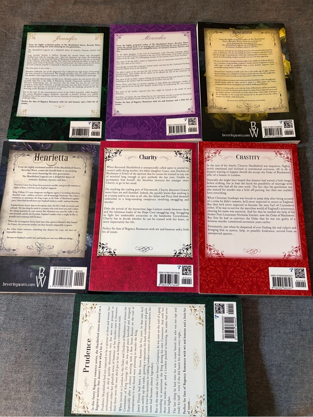 Beverley Watts The Shackleford Sisters Books 1-8 (missing Book 5) Paperback EUC - Picture 3 of 3